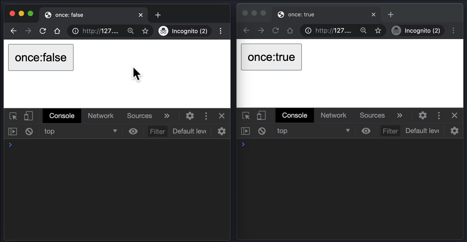 Automatically remove an event listener after it has executed