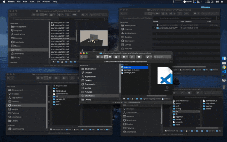Merge all of your separate windows to have organised tabs