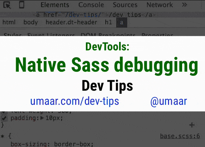 A new Sass module for improved authoring and debugging