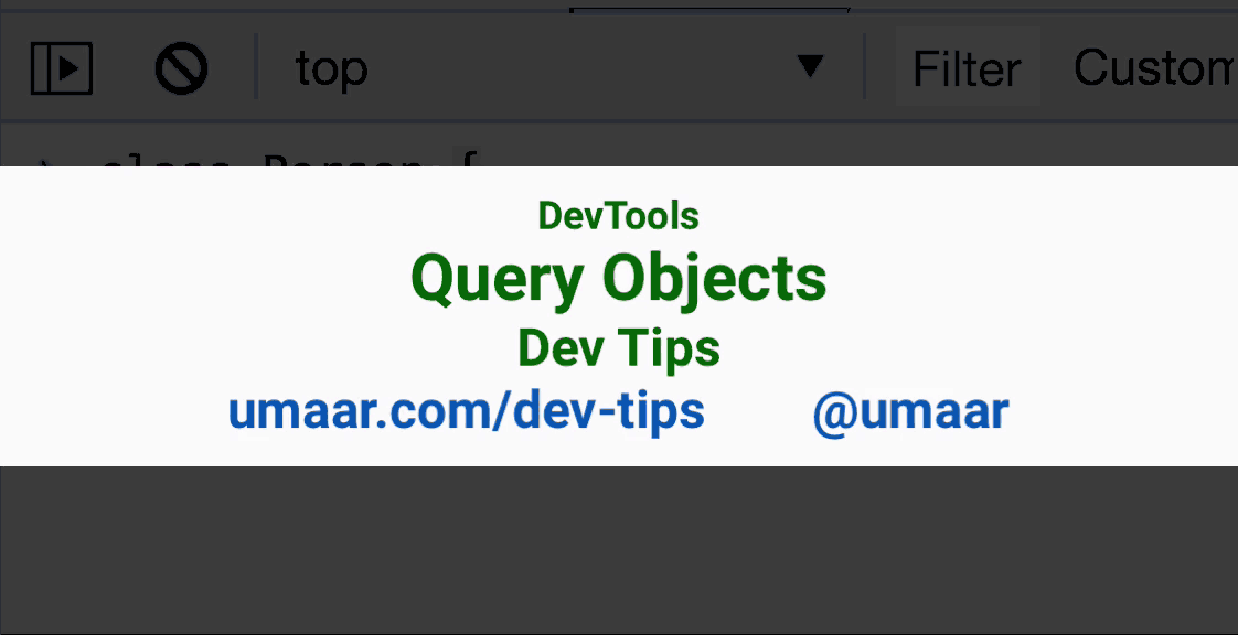 Identify objects created with a certain constructor